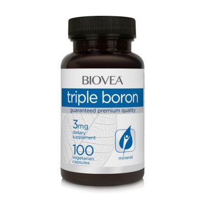 Бор 3 мг х 100 капсули Троен комплекс Biovea | Triple Boron