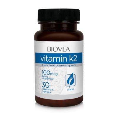 Витамин К2 100 мкг х 30 капсули Biovea | Vitamin K2