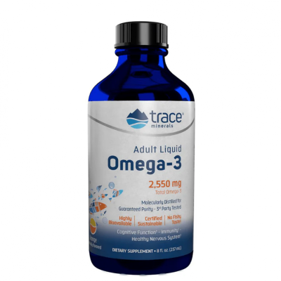 Омега 3 течна формула х 118 мл Trace Minerals | Adult Liquid Omega-3