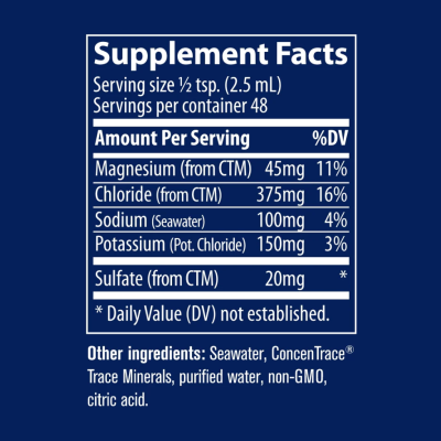 Елктролити за издържливост концентрат х 30 мл Trace Minerals | Endure Performance Electrolyte