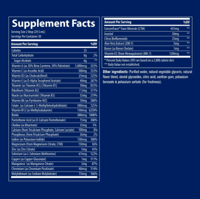 Течни Мултивитамини и минерали х 887 мл Trace Minerals | Liquid Multi Vitamin-Mineral