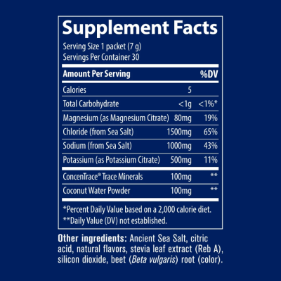 Електролити на прах без захар х 30 пакета Trace Minerals | ZEROLyte-Electrolyte Drink Mix ( манго )