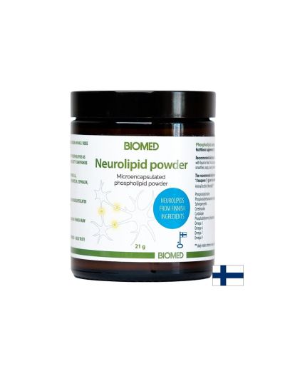Невролипиди 499 мг  за нервите и мозъка на прах 21 гр BIOMED | Neurolipids