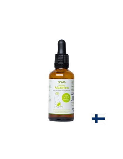 Фолиева киселина ( L - метилфолат ) течна формула х 40 мл за 180 дни BIOMED | Folic acid