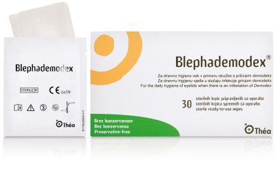 БЛЕФАДЕМОДЕКС Кърпички за почистване на очите х 30 броя THEA | Blephadermodex