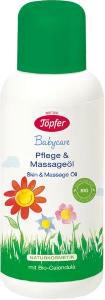 Олио за тяло с био пшенични трици, жожоба и маслиново масло х 100 мл ТЬОПФЕР | Тöpfer