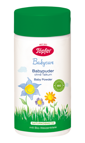 Бебешка пудра с био пшенични трици и невен х 75 гр ТЬОПФЕР | Тöpfer