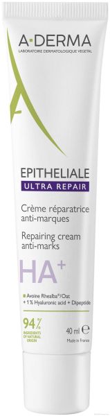 А-дерма ЕПИТЕЛИАЛ УЛТРА РИПЕЪР HA+ Възстановяващ успокояващ крем 40 мл | Epitheliale A-Derma