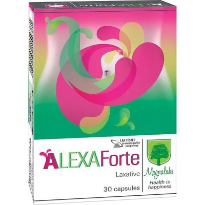 АЛЕКСА ФОРТЕ х 30 капсули против запек МАГНАЛАБС | Magnalabs Alexa