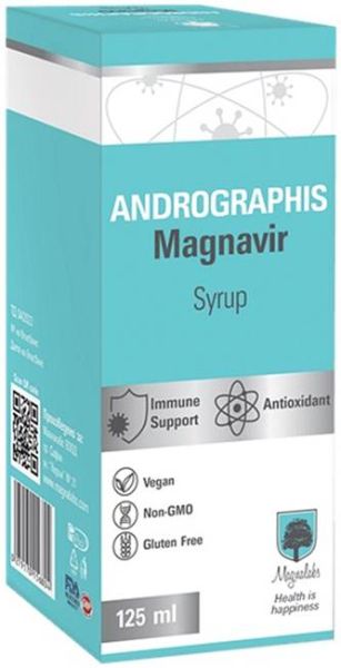 АНДРОГРАФИС МАГНАВИР сироп х 125 мл за имунитет МАГНАЛАБС | Magnalabs