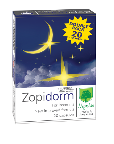 ЗОПИДОРМ х 20 капсули при безсъние МАГНАЛАБС | Magnalabs Zopidorm
