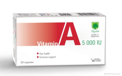 Витамин А 5000 IU х 20 капсули МАГНАЛАБС | Magnalabs Vitamin A