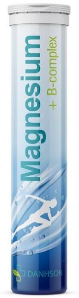 МАГНЕЗИУМ + Витамин Б - Комплекс х 20 ефервесцентни таблетки ДАНСОН | DANHSON
