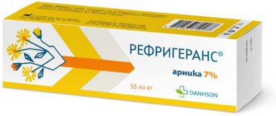 РЕФРИГЕРАНС АРНИКА гел 7% х 55 мл ДАНСОН | DANHSON Refrigerans Arnica