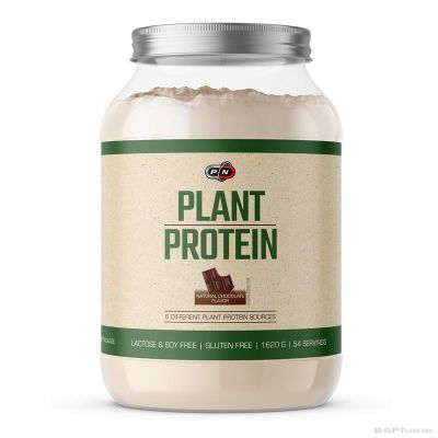 Растителен Протеин Комплекс 1620 гр Натурален шоколад Pure Nutrition | Plant Protein