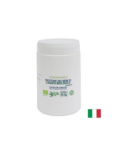 Конопен протеин чист на прах 500 гр Benessence | Hemp Protein