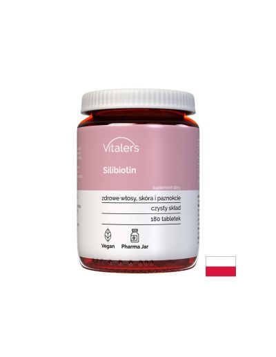 Силибиотин за коса, кожа и нокти х 180 таблетки Vitaler's | Silibiotin