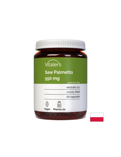 Сао Палмето 550 мг x 60 капсули Vitaler's | Saw Palmetto