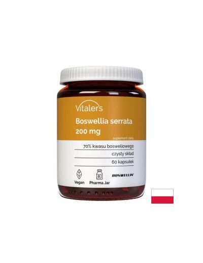 Босвелия ( тамян ) 200 мг x 60 капсули Vitaler's | Boswelia