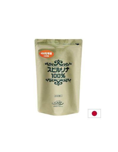 Японска Спирулина 100% чиста 200 мг х 2400 таблетки JAPAN ALGAE | Spirulina