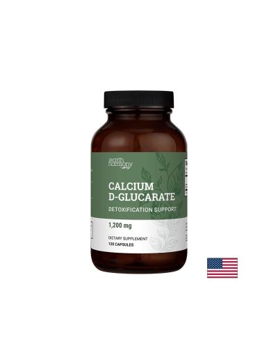 Калциев Д-Глюкарат 600 мг х 120 капсули EARTH HARMONY NATURALS | Calcium D-Glucarate