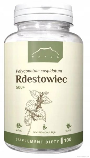Японска фалопия екстракт (транс-ресвератрол) 500 мг х 100 капсули Nanga