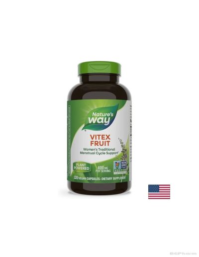 Витекс плод 400 мг x 320 капсули Nature’s Way | Vitex Fruit