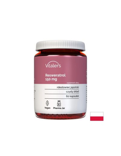 Ресвератрол 150 мг х 60 капсули Vitaler's | Resveratrol