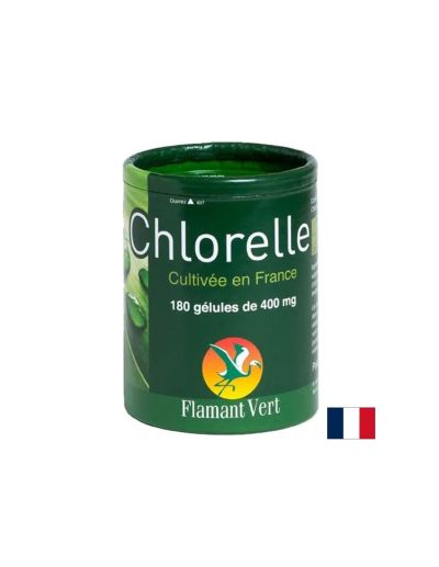 Хлорела био екстракт 400 мг х 180 капсули FLAMANT VERT | Chlorella Extract