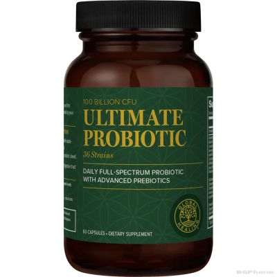 Ултимейт пробиотик 100 млрд CFU 36 щама х 60 капсули Global Healing | Ultimate Probiotic