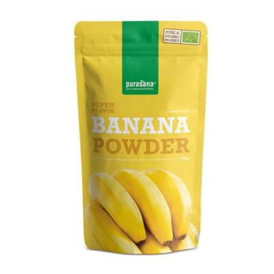 Банан на прах БИО х 250 гр PURASANA | Banana Organic Powder