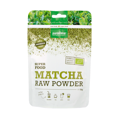 Матча ПРЕМИУМ на прах БИО х 75 гр PURASANA | Matcha Organic Powder
