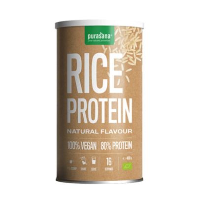 Оризов протеин БИО х 400 гр – неовкусен PURASANA | Rice Protein