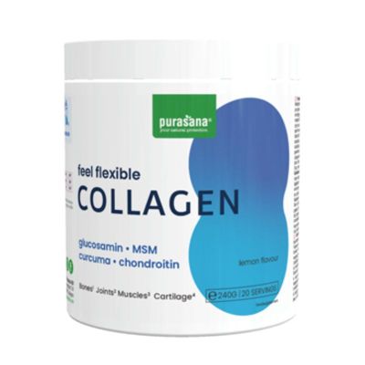 Колаген Комплекс - Чувствайте се гъвкави х 240 гр с вкус на лимон PURASANA