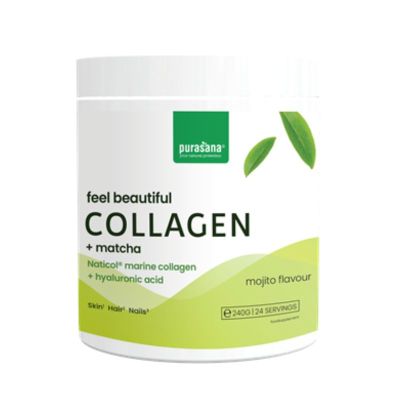 Колаген Комплекс - Чувствайте се красиви х 240 гр с матча PURASANA