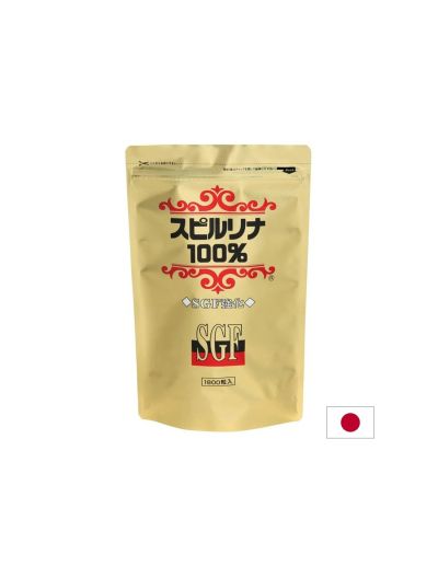 Спирулина SGF екстракт за имунитет и енергия х 1800 таблетки JAPAN ALGAE | Spirulina