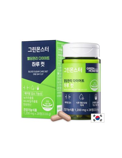 Кофеин 300 мг + Банаба за енергия и баланс на кръвната захар х 28 таблетки GREEN MONSTER