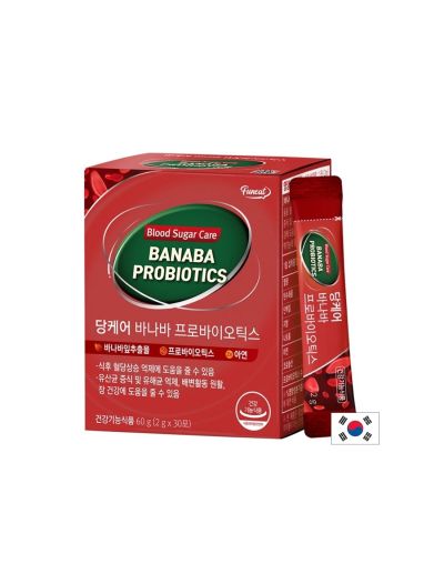 Банаба + пробиотици за контрол на кръвната захар и метаболизъм х 30 сашета FUNEAT | Banaba