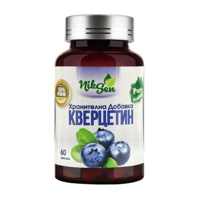 Кверцетин 500 мг х 60 капсули НИКСЕН | Quercetin