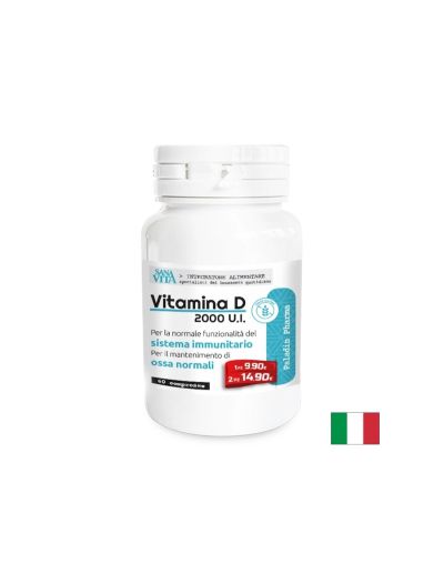 Витамин Д3 2000 IU х 60 таблетки Paladin Pharma | Vitamin D3
