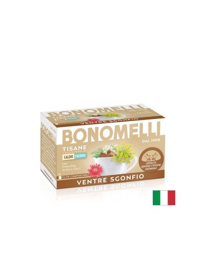 Билков чай против газове и подут корем х 16 пакетчета BONOMELLI | Anti-gass herbal tea