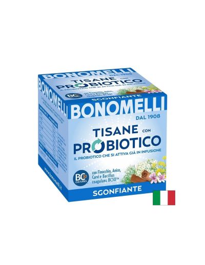Билков чай с резене, анасон, лайка и пробиотик х 10 пакетчета BONOMELLI