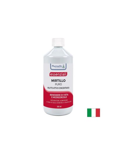 Черна боровинка + Витамин Б2 ( рибофлавин ) разтвор х 500 мл Pharmalife