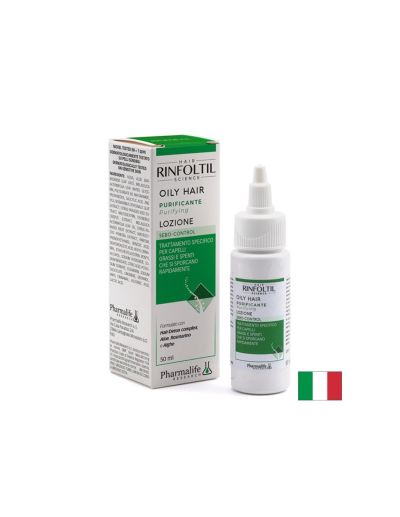 Лосион за против омазняване на косата и скалпа с цинк PCA и чаено дърво х 50 мл Pharmalife