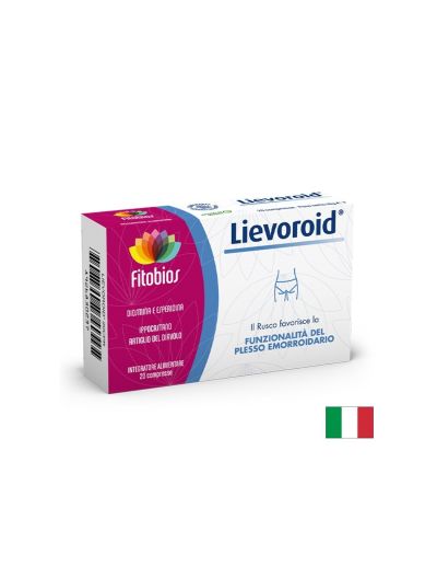 ЛИЕВОРОИД При разширени вени и венозна недостатъчност  с билков комплекс х 20 таблетки FITOBIOS | Lievoroid