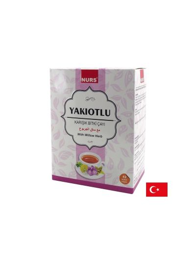 Билков чай с дребноцветна върбовка за простатата и уринарния тракт х 42 пакетчета NURS