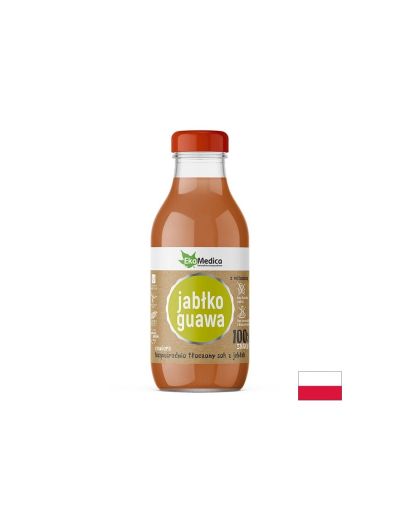 Ябълка + Гуава сок за имунитет и храносмилане х 300 мл Ekamedica