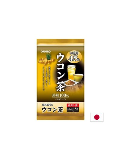 Японски чай от куркума без кофеин х 48 пакетчета Orihiro | Japanese Turmeric tea