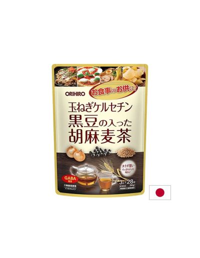 Японски чай от ечемик с черна соя и кверцетин х 28 пакетчета Orihiro