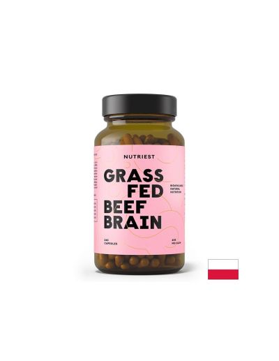 Говежди мозък и черен дроб х 240 капсули Nutriest | Beef Brain & Liver
